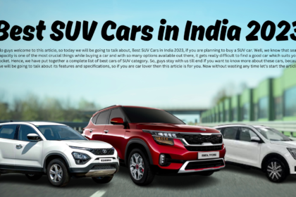 Best SUV Cars in India 2023